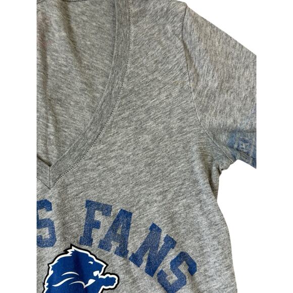 Vintage victoria secret PINK detroit lions Fans are great kissers tshirt Y2K - Picture 6 of 7